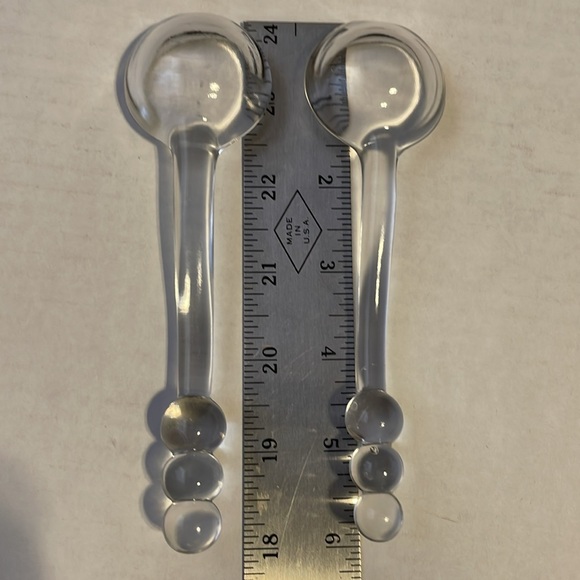 4 Candlewick Spoons - 2 sizes - Picture 3 of 3